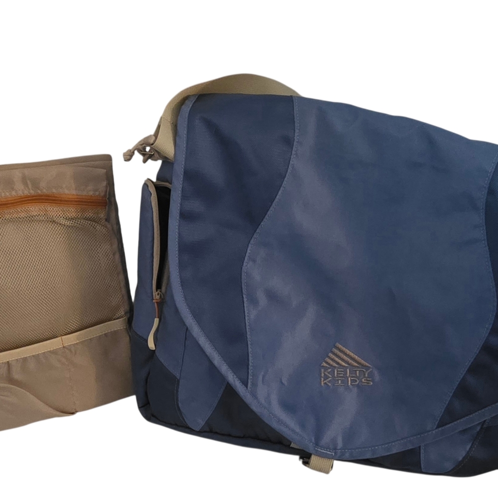 Kelty Diaper Bag With 2 Changing Pads And Bottle Holder